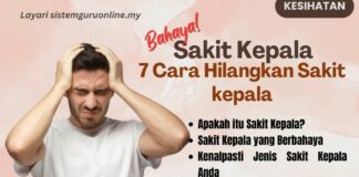 7 Cara Hilangkan Sakit Kepala dan Kenali Jenis Sakit Kepala Anda 7 Cara Hilangkan Sakit Kepala Sakit dan Kenali Jenis Sakit Kepada Anda