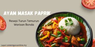 Ayam Masak Paprik, Resepi Turun Temurun Warisan Bonda Ayam Masak Paprik, Resepi Turun Temurun Warisan Bonda