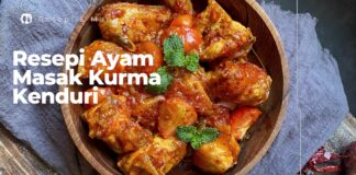 Resepi Ayam Masak Kurma Kenduri yang Mudah Disediakan