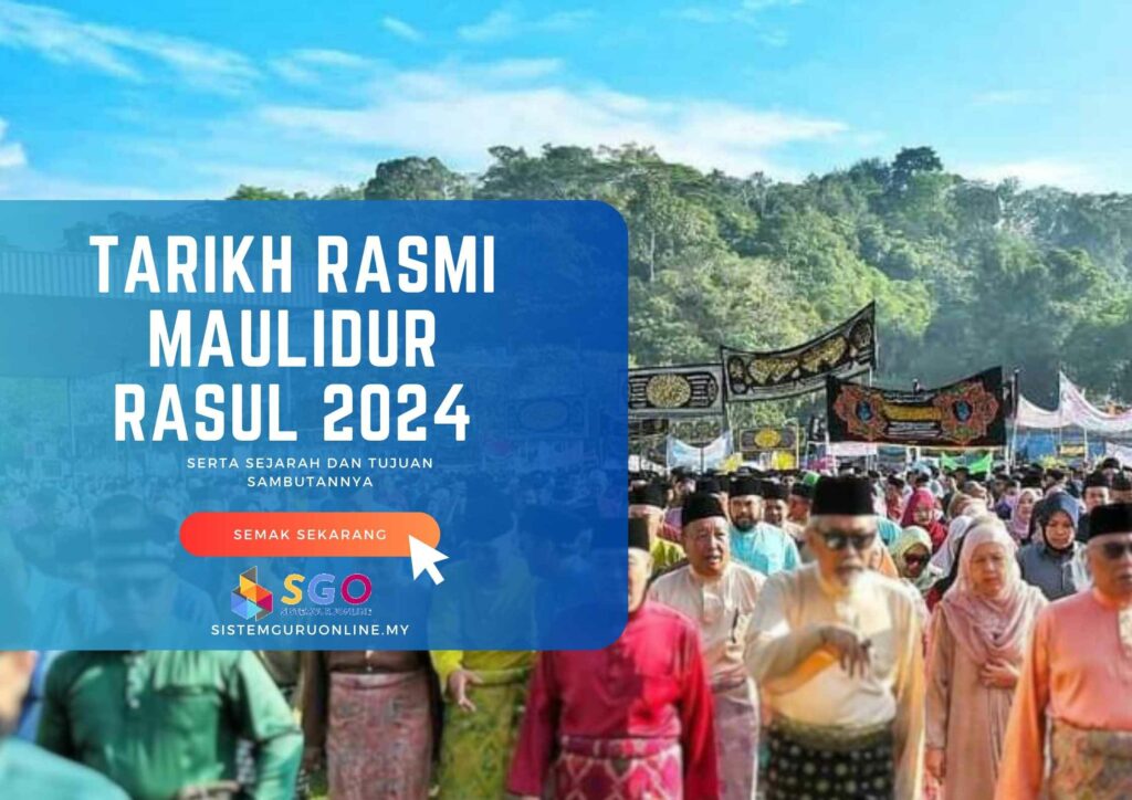 Tarikh Rasmi Maulidur Rasul 2024