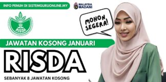 Jawatan Kosong RISDA Januari 2024 Jawatan Kosong RISDA Januari 2024