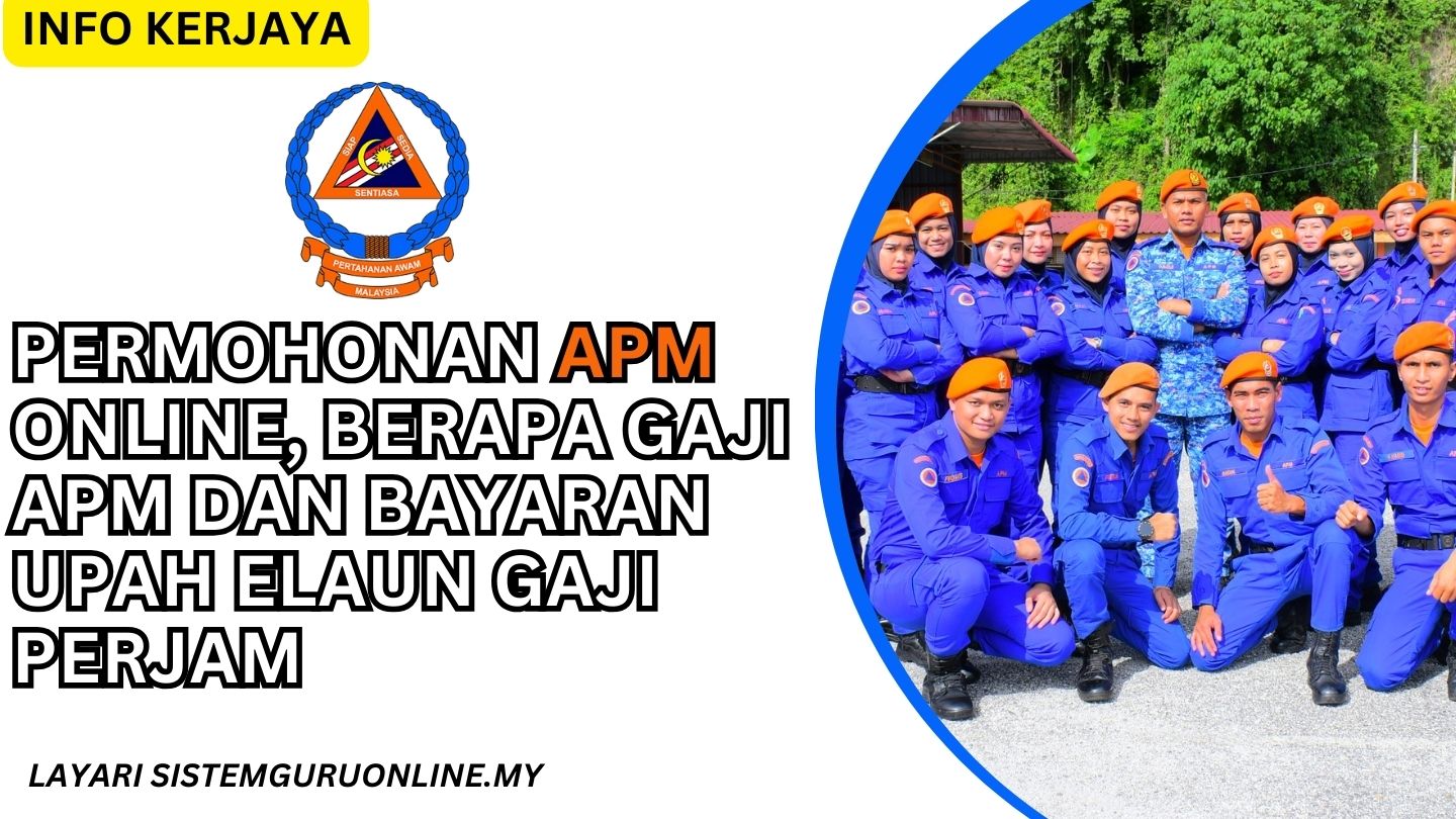 Permohonan APM Online Berapa Gaji APM Dan Bayaran Upah Elaun Gaji