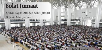 Solat Jumaat: Syarat Wajib Dan Sah Solat Jumaat Beserta Niat Jumaat Solat Jumaat: Syarat Wajib Dan Sah Solat Jumaat Beserta Niat Jumaat