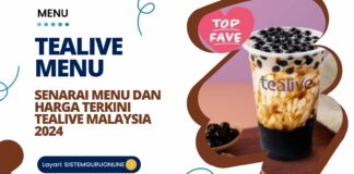 Tealive Menu: Senarai Menu dan Harga Terkini Tealive Malaysia 2024