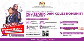 permohonan politeknik dan kolej komuniti