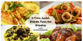10 Menu Juadah Berbuka Puasa dan Bersahur 10 Menu Juadah Berbuka Puasa dan Bersahur