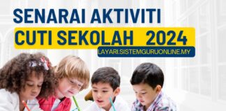 Senarai Aktiviti Cuti Sekolah 2024