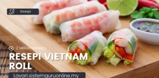Resepi Vietnam Roll Beserta Cara Masak Sos Vietnam Roll dan 5 Tips Kulit Vietnam Roll Tak Melekit Resepi Vietnam Roll, Cara Masak Sos Vietnam Roll dan Tips Kulit Vietnam Roll Tak Melekit