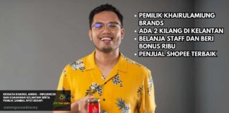 Biodata Khairul Aming – Influencer dan Usahawan Kelantan Serta Pemilik Sambal Nyet Berapi Biodata Khairul Aming - Influencer dan Usahawan Kelantan Serta Pemilik Sambal Nyet Berapi