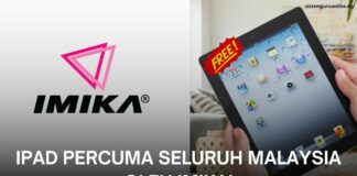 Tawaran Ipad Percuma Seluruh Malaysia Daripada IMIKA Tawaran Ipad Percuma Seluruh Malaysia Oleh IMIKA
