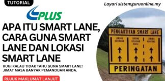 Apa itu Smart Lane, Cara Guna Smart Lane dan Lokasi Smart Lane
