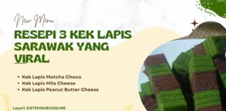 Resepi 3 Kek Lapis Sarawak Yang Viral Resepi 3 Kek Lapis Sarawak Yang Viral