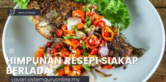 Himpunan Resepi Siakap Goreng Berlada, Menu Juadah Berbuka Puasa Himpunan Resepi Siakap Goreng Berlada, Menu Juadah Berbuka Puasa