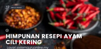 Himpunan Resepi Ayam Cili Kering, 5 Tips Ayam Bau Wangi