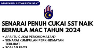 Senarai Cukai SST Naik Bermula Mac 2024 Senarai Cukai SST Naik Bermula Mac 2024