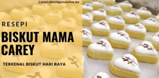 Resepi Biskut Mama Carey Terkenal Biskut Hari Raya Resepi Biskut Mama Carey