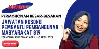 Pengambilan Besar-Besaran Jawatan Kosong KEMAS 2024 Pengambilan Besar-Besaran Jawatan Kosong KEMAS 2024
