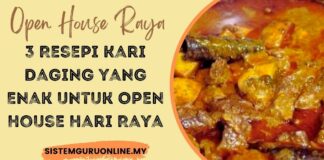 3 Resepi Kari Daging yang Enak untuk Open House Hari Raya