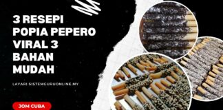 3 Resepi Popia Pepero Viral 3 Bahan Mudah Resepi Popia Pepero