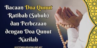 Bacaan Doa Qunut Ratibah (Subuh) dan Perbezaan dengan Doa Qunut Nazilah