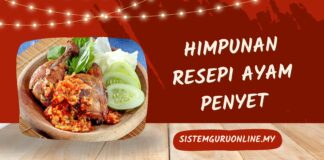 Himpunan Resepi Ayam Penyet Sedap dan Simple Ayam Penyet