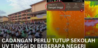KPM Perlu Tutup Sekolah UV Tinggi Di Beberapa Negeri