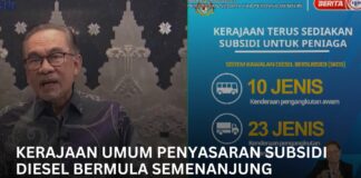 Kerajaan Umum Penyasaran Subsidi Diesel Bermula Semenanjung, Sabah dan Sarawak Terkecuali Kerajaan Umum Penyasaran Subsidi Diesel Bermula Semenanjung, Sabah dan Sarawak Terkecuali