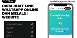 Cara Buat Link Whatsapp