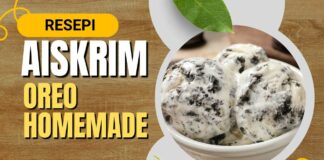 Cara Buat dan Resepi Aiskrim Oreo Homemade Guna Beberapa Bahan Di Rumah
