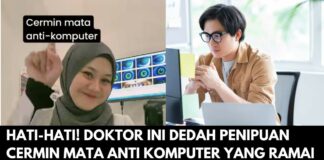 Doktor Dedah Penipuan Cermin Mata Anti Komputer yang Ramai Tidak Perasan