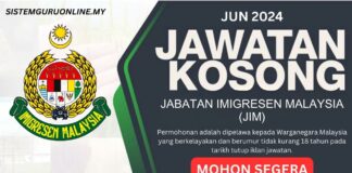 JAWATAN IMIGRESEN JUN 2024