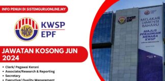 JAWATAN KOSONG kwsp JUN 2024