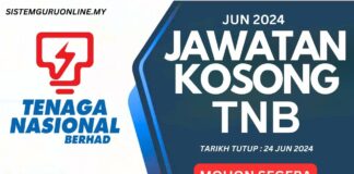 Pengambilan Jawatan TNB Jun 2024 Minima Kelayakan SPM JAWATAN TNB JUN 2024