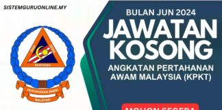 JAWATAN apm JUN 2024