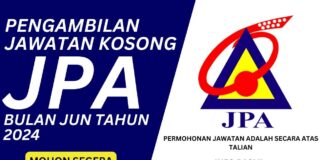 PENGAMBILAN JAWATAN JPA JUN 2024