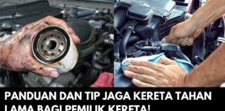 Tips Jaga Kereta Tahan Lama