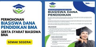 permohonan Biasiswa Dana Pendidikan BMA