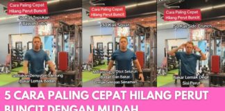 5 Cara Paling Cepat Hilang Perut Buncit Dengan Mudah