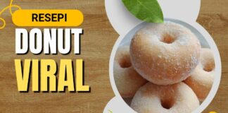Cara Buat dan Resepi Donut Viral Guna Beberapa Bahan di Rumah