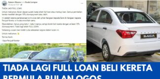 Tiada Lagi Full Loan Beli Kereta Bermula Bulan Ogos 2024 Tiada Lagi Full Loan Beli Kereta Bermula Bulan Ogos