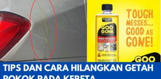 Tips dan Cara Hilangkan Getah Pokok Pada Kereta