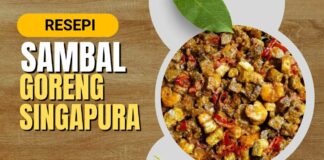 Cara Buat dan Resepi Sambal Goreng Singapura
