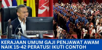Kerajaan Umum Gaji Penjawat Awam Naik 15-42 Peratus! Ikuti Contoh Pengiraan Kerajaan Umum Gaji Penjawat Awam Naik 15-42 Peratus! Ikuti Contoh Pengiraan