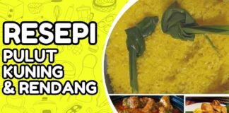 Resepi Pulut Kuning dan Rendang yang Sedap Resepi Pulut Kuning dan Rendang yang Sedap