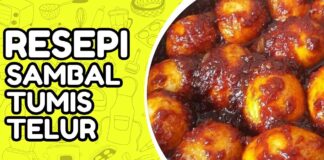 Resepi Sambal Tumis Telur yang Mudah Guna Beberapa Bahan Resepi Sambal Tumis Telur