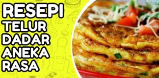 Resepi Telur Dadar Aneka Rasa yang Mudah Guna Beberapa Bahan Resepi Telur Dadar