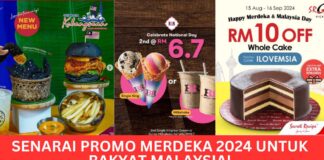 Senarai Promo Merdeka 2024 untuk Rakyat Malaysia! Senarai Promo Merdeka 2024 untuk Rakyat Malaysia!