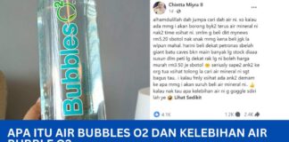 Apa Itu Air Bubbles O2 dan Kelebihan Air Bubble O2
