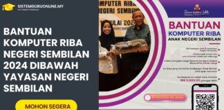 Bantuan Komputer Riba ANS 2024 Dibawah Yayasan Negeri Sembilan Bantuan Komputer Riba ANS 2024