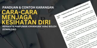 Contoh Karangan Cara-Cara Menjaga Kesihatan Diri